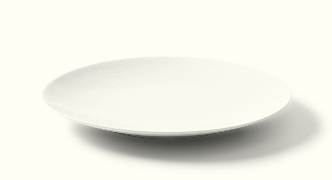 Auf welchen Tellern wird angerichtet?