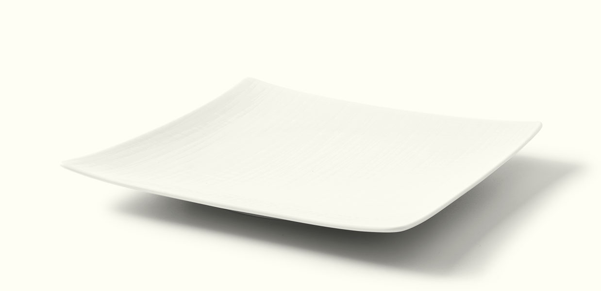 Auf welchen Tellern wird angerichtet?